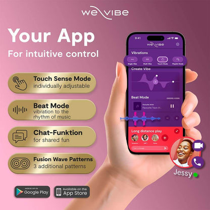We-Vibe
Chorus Pro 深層刺激智能情侶共震器 - Electric Pink 星系紫 | 香港 Sex Toy 成人情趣商品 - 18FUN 旺角大埔