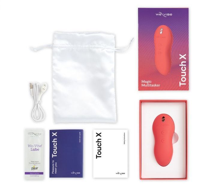 We-Vibe
Touch X 震動器 - 珊瑚色 | 香港 Sex Toy 成人情趣商品 - 18FUN 旺角大埔