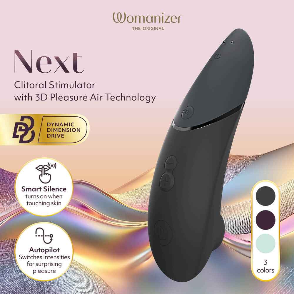 Womanizer
Next 陰蒂吸啜器 - 黑色 | 香港 Sex Toy 成人情趣商品 - 18FUN 旺角大埔