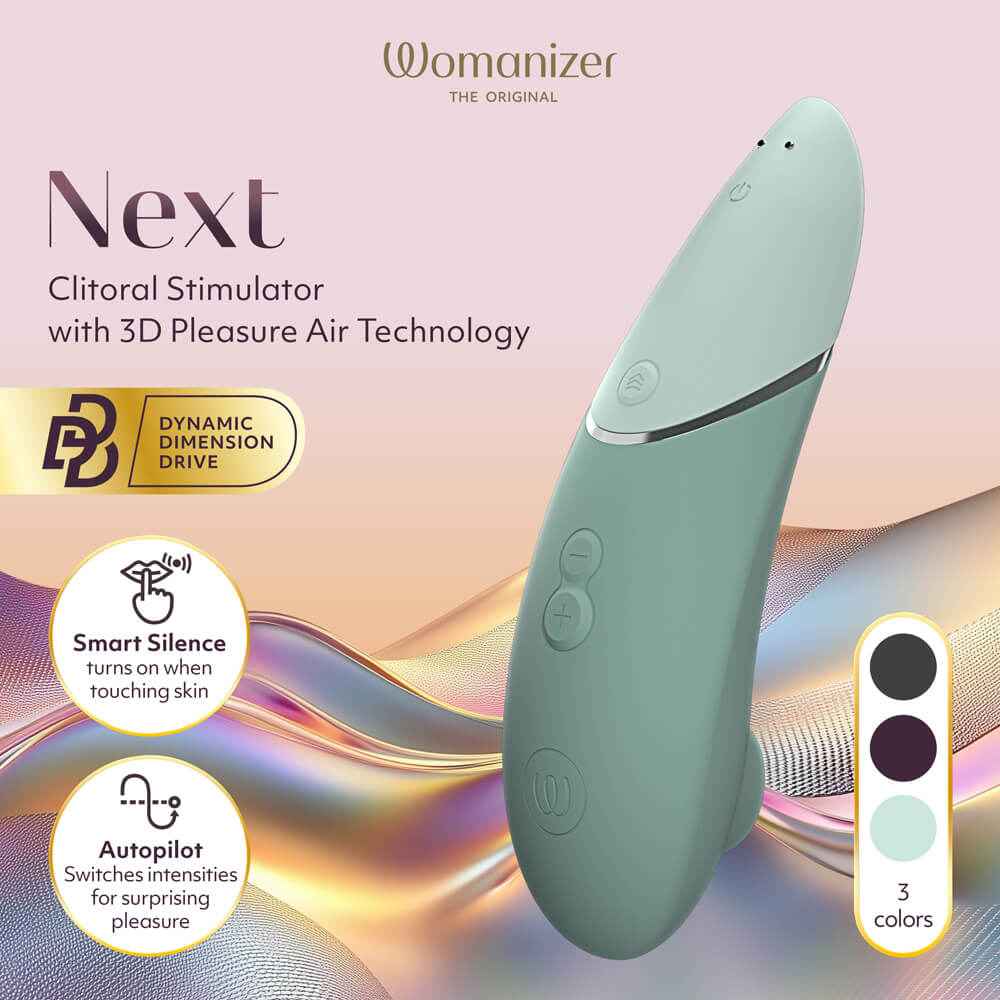 Womanizer
Next 陰蒂吸啜器 - 淡綠色 | 香港 Sex Toy 成人情趣商品 - 18FUN 旺角大埔