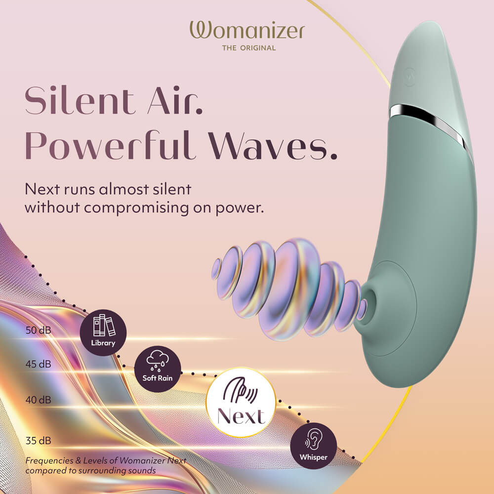 Womanizer
Next 陰蒂吸啜器 - 淡綠色 | 香港 Sex Toy 成人情趣商品 - 18FUN 旺角大埔