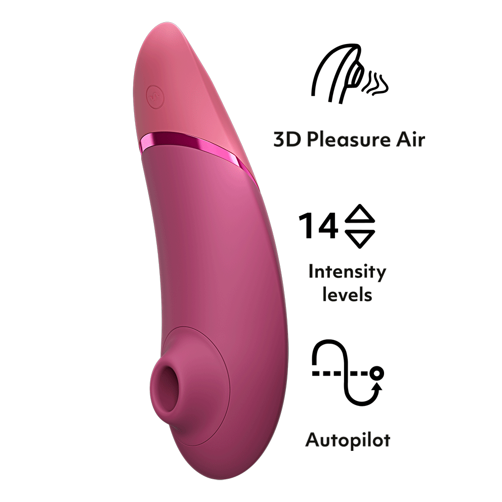 Womanizer
Next 3D陰蒂吸啜器 - 暗粉