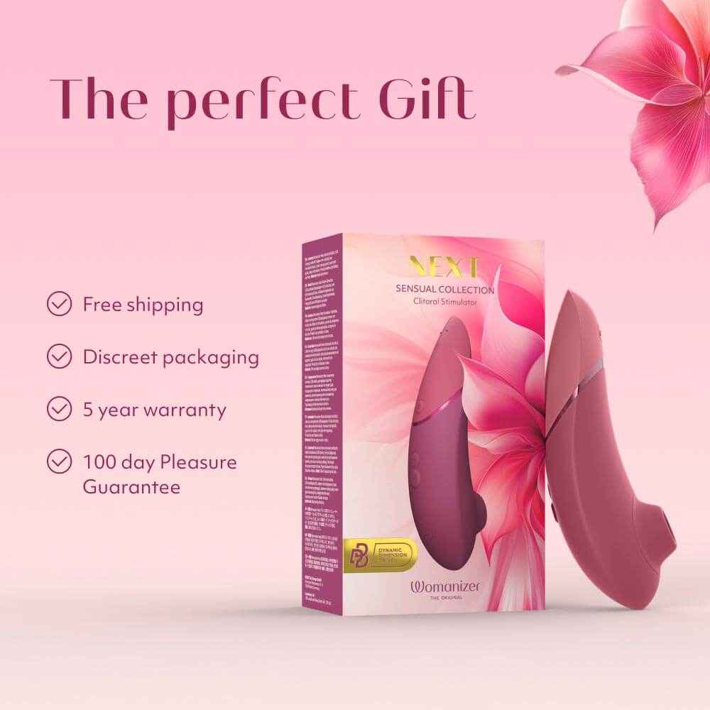 Womanizer
Next 3D陰蒂吸啜器 - 暗粉