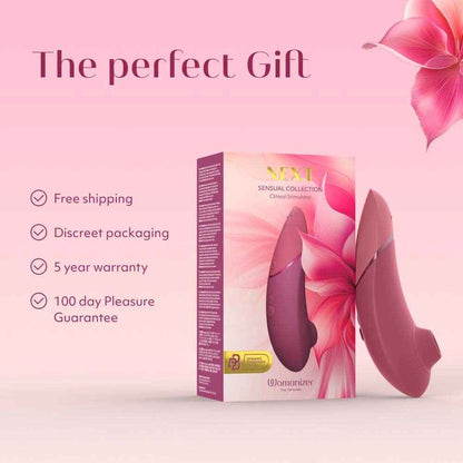 Womanizer
Next 3D陰蒂吸啜器 - 暗粉