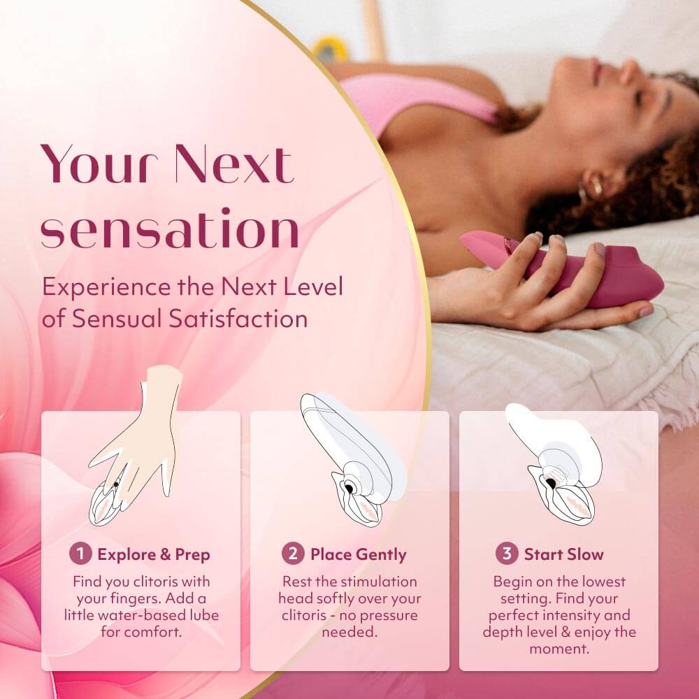 Womanizer
Next 3D陰蒂吸啜器 - 暗粉