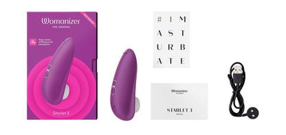 Womanizer
Starlet 3 入門級陰蒂吸啜器 - 紫色