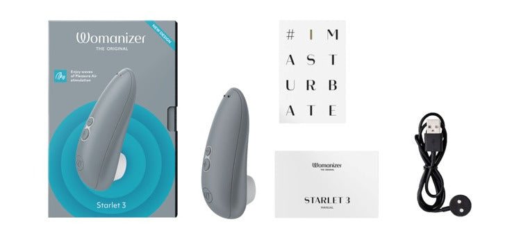 Womanizer
Starlet 3 入門級陰蒂吸啜器 - 灰色