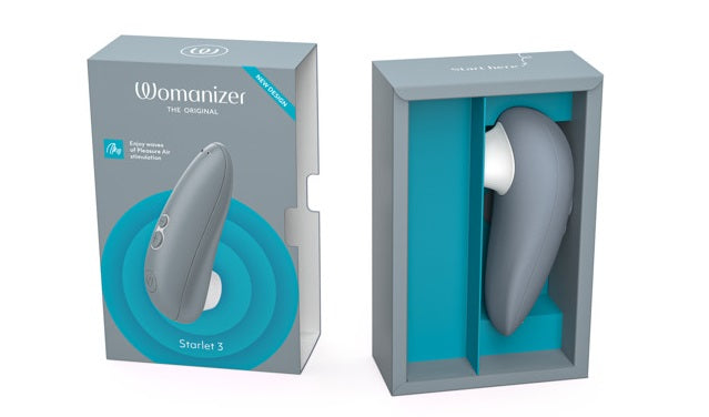 Womanizer
Starlet 3 入門級陰蒂吸啜器 - 灰色
