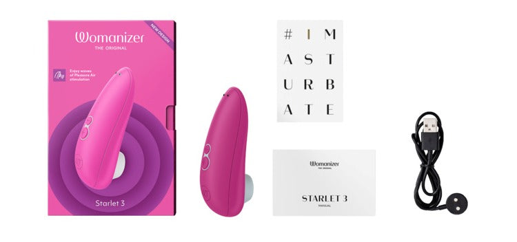 Womanizer
Starlet 3 入門級陰蒂吸啜器 - 粉色