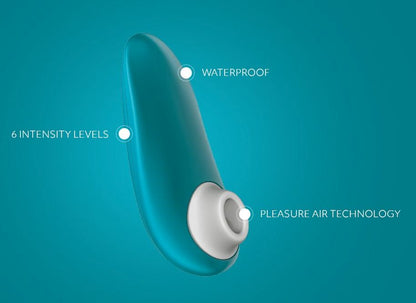 Womanizer
Starlet 3 入門級陰蒂吸啜器 - 藍綠色