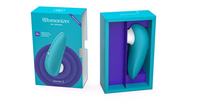 Womanizer
Starlet 3 入門級陰蒂吸啜器 - 藍綠色