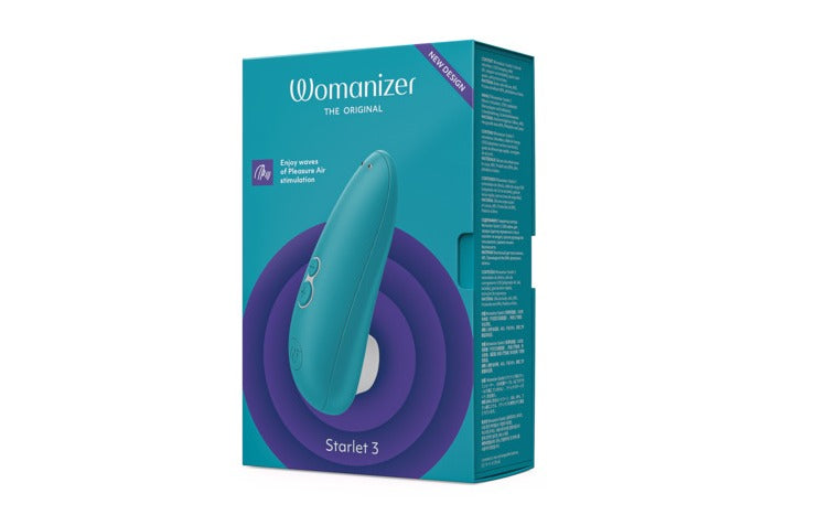 Womanizer
Starlet 3 入門級陰蒂吸啜器 - 藍綠色