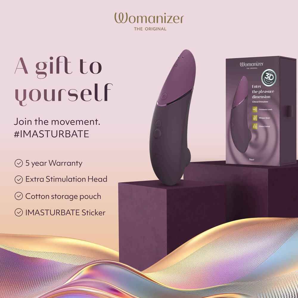 Womanizer
Next 陰蒂吸啜器 - 暗紫色