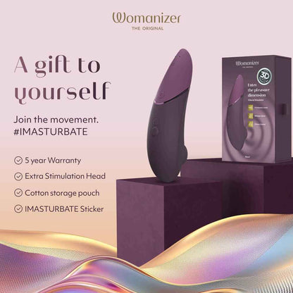 Womanizer
Next 陰蒂吸啜器 - 暗紫色