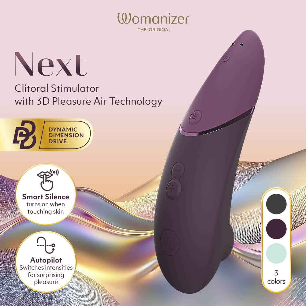 Womanizer
Next 陰蒂吸啜器 - 暗紫色