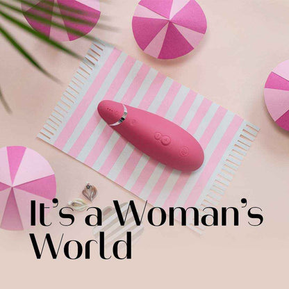 Womanizer
Premium 2 陰蒂吸啜器 - 紅莓色