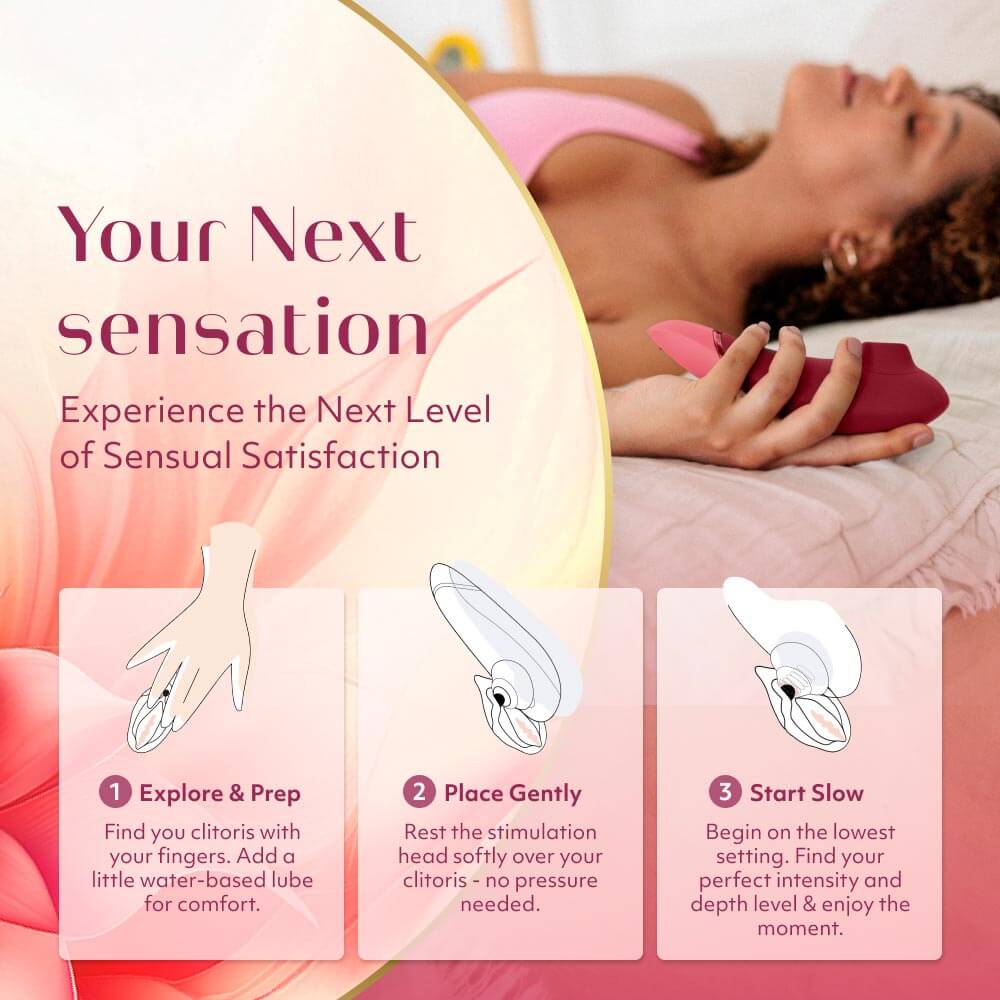 酒紅色Womanizer Next 3D陰蒂吸啜器，18funstore品牌，展示產品的外觀與設計細節