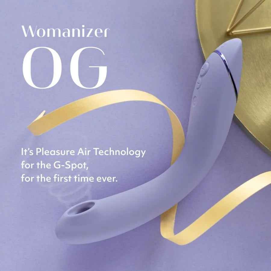 Womanizer
OG Pleasure Air G點吸啜器 - 淡紫色