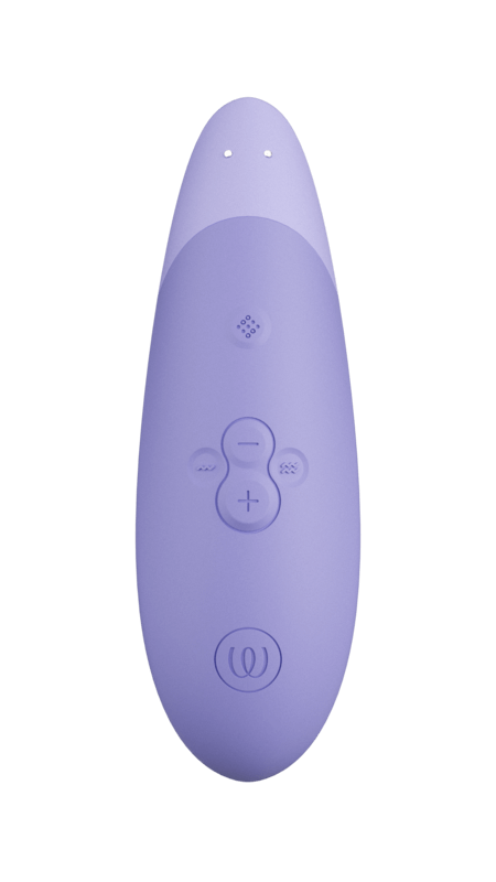 紫色Womanizer增强版Pleasure Air和深层震动阴蒂刺激器，女性按摩器，创新设计。