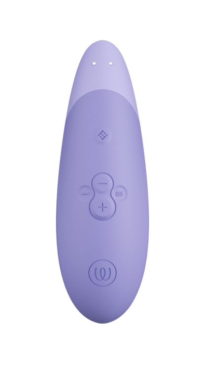 紫色Womanizer增强版Pleasure Air和深层震动阴蒂刺激器，女性按摩器，创新设计。