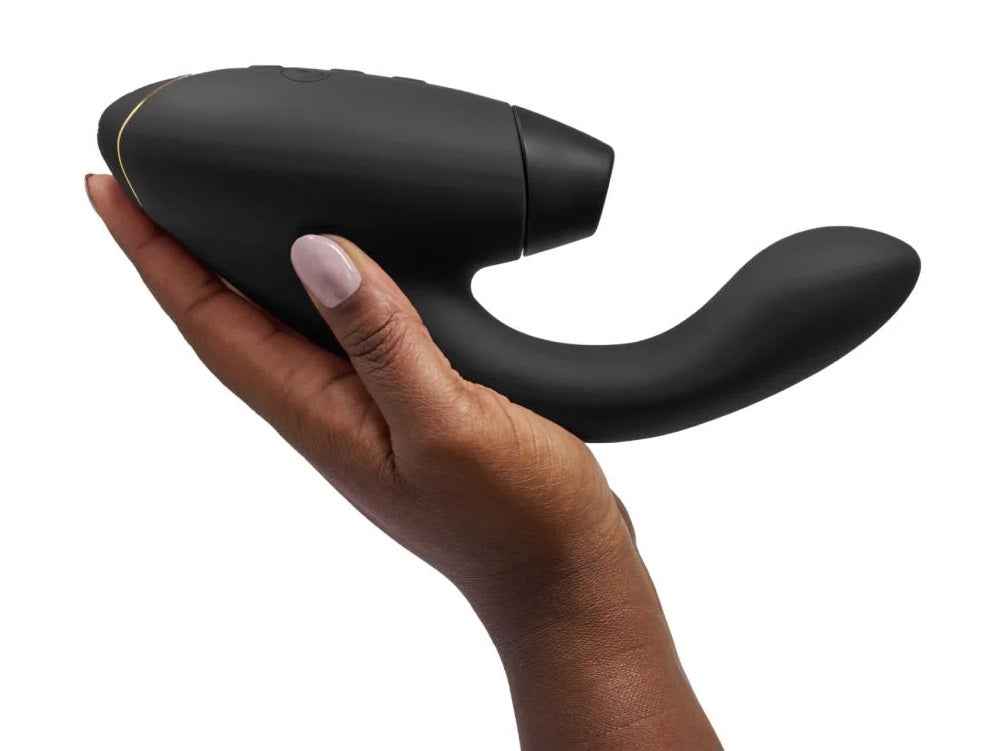 Womanizer
DUO 2 陰蒂吸啜及G點按摩器 - 黑色