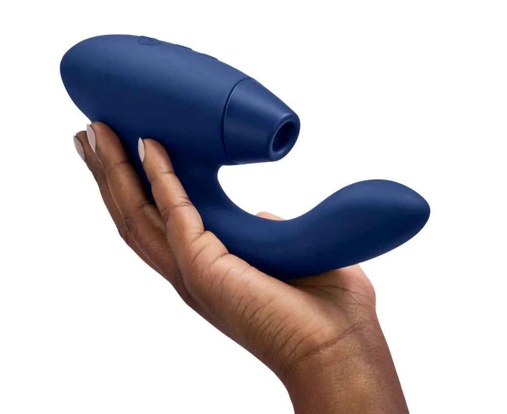 Womanizer
DUO 2 陰蒂吸啜及G點按摩器 - 藍莓色