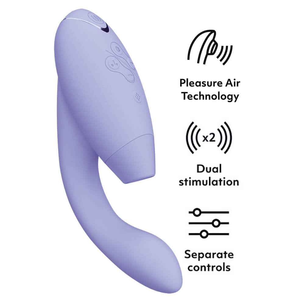 Womanizer
DUO 2 陰蒂吸啜及G點按摩器 - 淡紫色