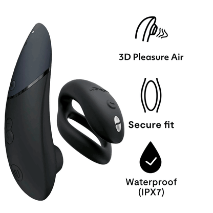 Womanizer
奢華愉悅套裝 - 黑色 | 香港 Sex Toy 成人情趣商品 - 18FUN 旺角大埔