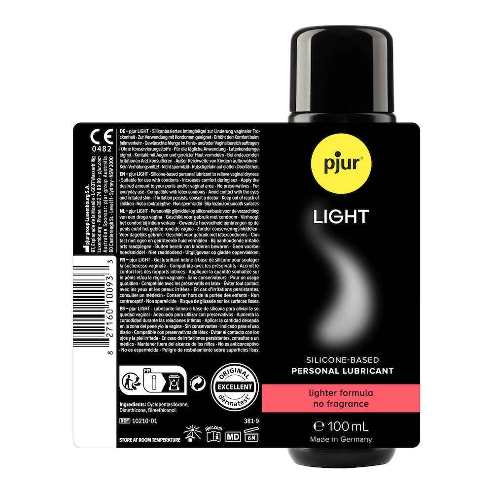 Pjur
低黏稠度配方矽性潤滑液 - 250ml