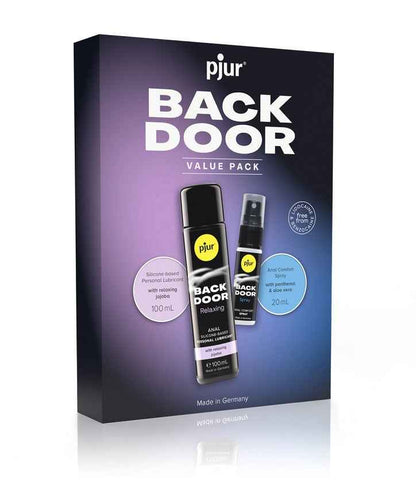 Pjur
Back Door 後庭超值套裝 - 含後庭專用Jojoba Oil矽性潤滑液 + 後庭舒緩放鬆噴霧