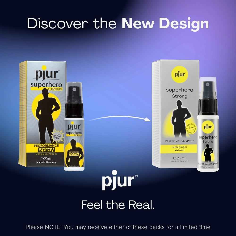 Pjur
Superhero 超級英雄活力提升加強版延時噴霧 - 20ml