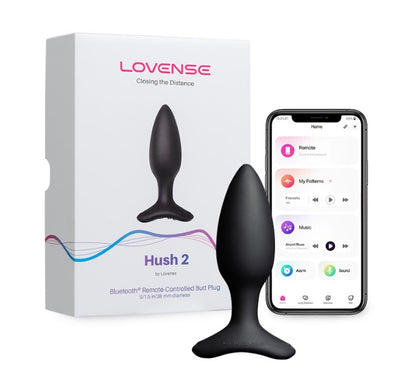 Lovense
Hush 2 - 後庭塞 1.5'' - 黑色