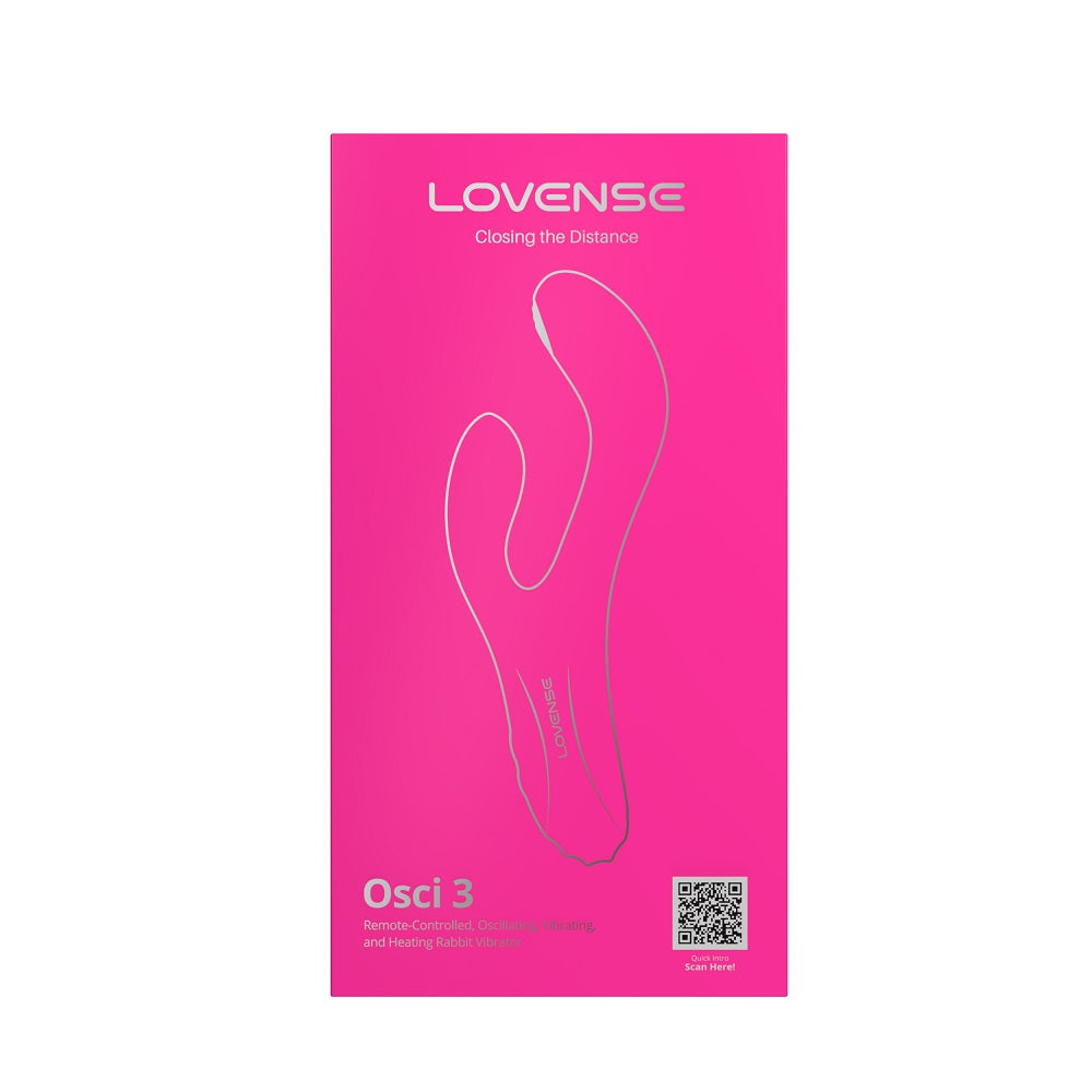 Lovense
Osci 3 G點連陰蒂兔子震動器