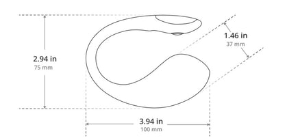Lovense
Lush 4 - G 點子彈震動器 APP遙距控制