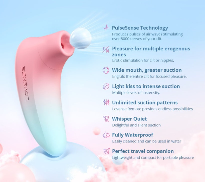 Lovense
Tenera 2 陰蒂吸吮刺激器