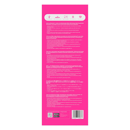 Lovense
Velvo 旋轉G點刺激頭&波浪滾珠兔仔按摩棒 - 粉色