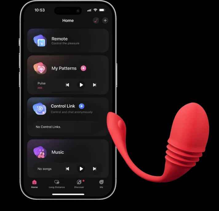 Lovense
Vulse App 遙控推撞式震蛋
