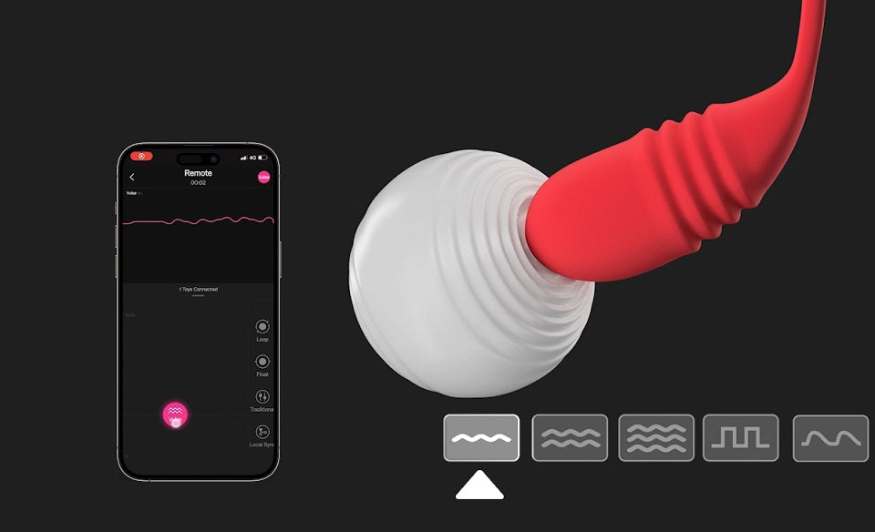 Lovense
Vulse App 遙控推撞式震蛋