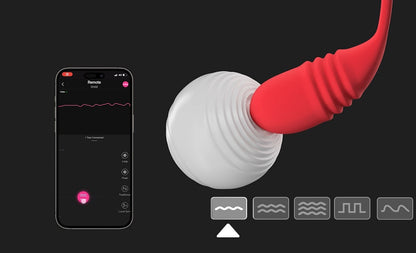 Lovense
Vulse App 遙控推撞式震蛋