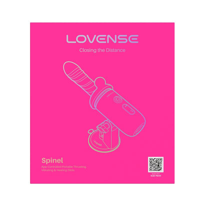 Lovense
Spinel 可APP控推撞抽插加熱式按摩棒手持/吸啜底盤 - 粉紅色配藍色