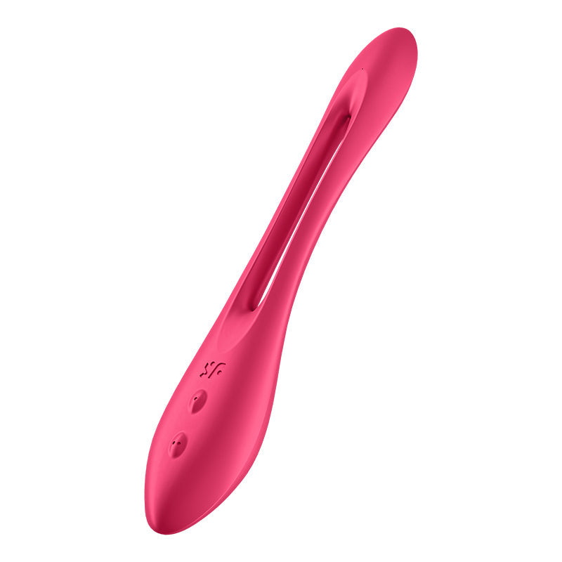 Satisfyer(德國) Elastic Joy多功能男女震動器 紫色/紅色/藍色