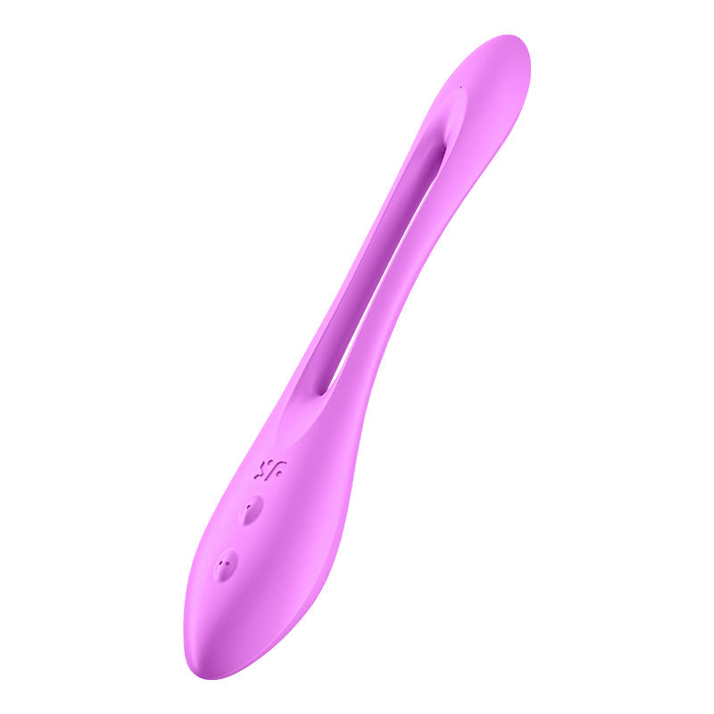 Satisfyer(德國) Elastic Joy多功能男女震動器 紫色/紅色/藍色