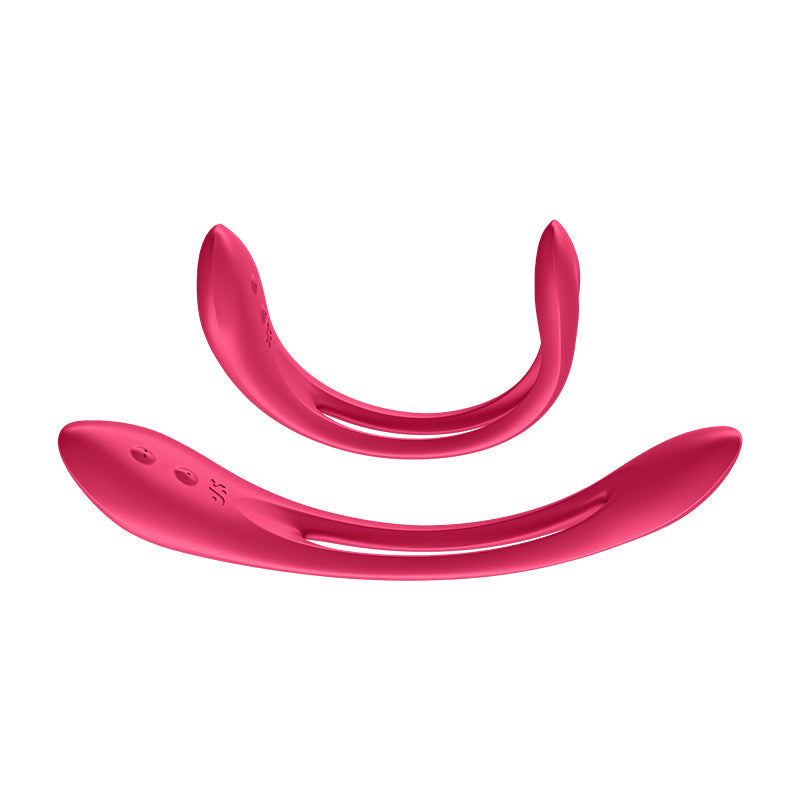 Satisfyer(德國) Elastic Joy多功能男女震動器 紫色/紅色/藍色