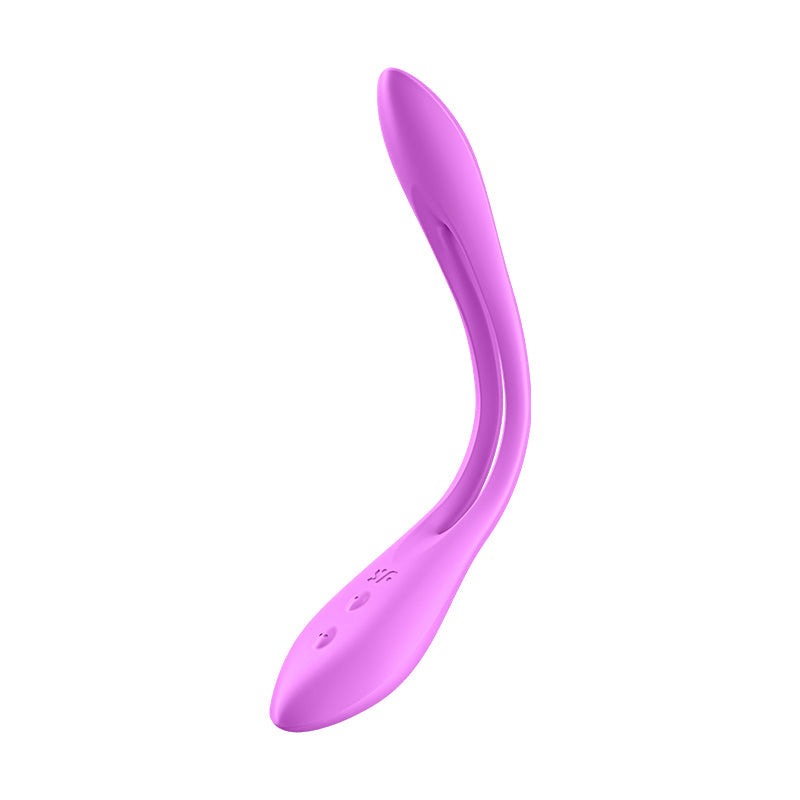 Satisfyer(德國) Elastic Joy多功能男女震動器 紫色/紅色/藍色