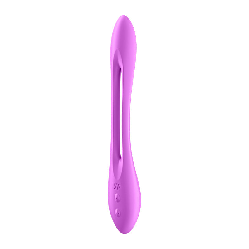 Satisfyer(德國) Elastic Joy多功能男女震動器 紫色/紅色/藍色