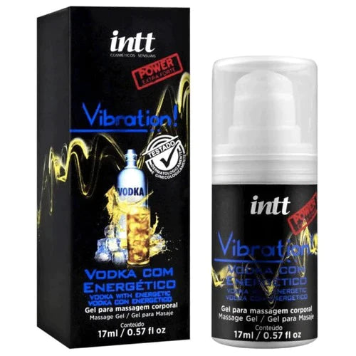 Intt(巴西) Vibration 可舔震動式熱感高潮液 增強版 (伏特加味) 17ml