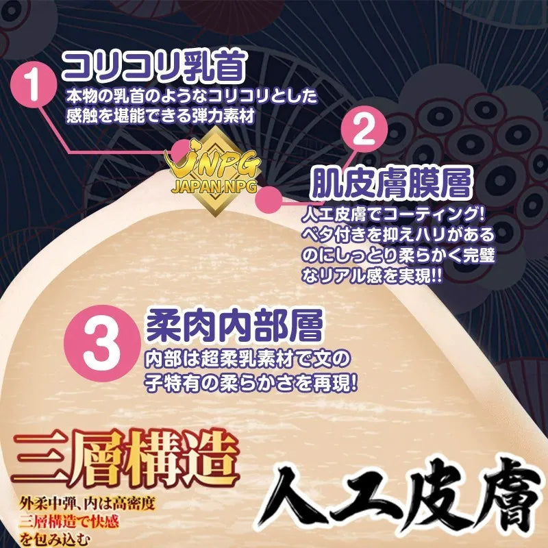極上生乳 Julia 乳間の秘穴 雙穴乳交名器 3 kg