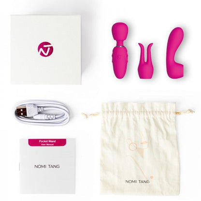 Nomi Tang(德國) POCKETWAND 迷你震動棒 粉色