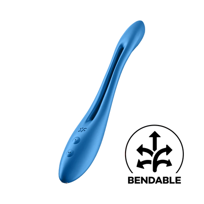 Satisfyer(德國) Elastic Joy多功能男女震動器 紫色/紅色/藍色