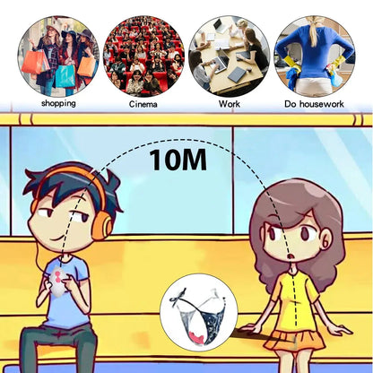 Bulaja  遠距可穿戴抽吸按摩棒振動器 Vagina Clitoris 刺激器  suction 振動器